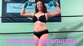 POV Boxing Date With Lizzy!