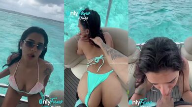 Latina Choked by Raw Beach Sex Cum Shower While Amateurs Watch