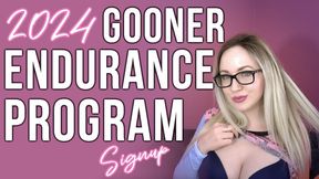 2024 Gooner Endurance Program Sign Up