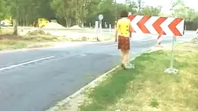 Curvy Temptress Wetting Herself In Vintage Porn Classic