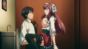 Skillful fancy woman at hentai sex