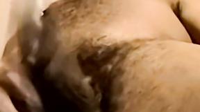 ”Black amateur strips naked & jerks off his prick solo”