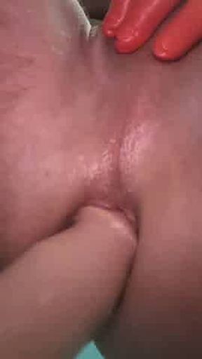 Strapon anal