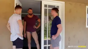 Johnny's Accidental Double Booty Call Turns Into A Hot Threesome Adventure