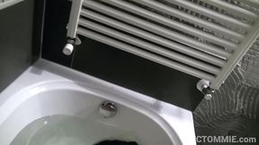 fucking a hot teen in the bathroom - amateur sex tape