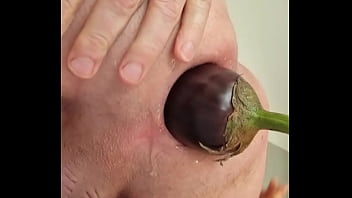 Standing eggplant insertion