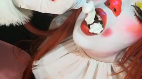 Whipped Creamed Clown Creams Herself