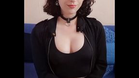 Melody is smoking hot, Stripping oiling and plugging her fat ass