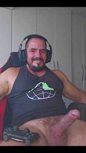 Work My Big Dick While I Play