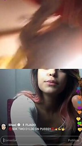 Naughty Solo Session on Insta Live