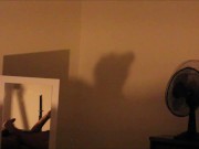 playing with my shadow