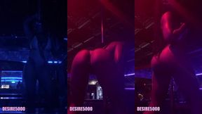 pure ebony milf stripper twerking and clapping that sweet tight ass