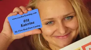 Blonde cutie is horny for the casting agent