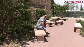 Sexy girl rides a monster cock after sucking