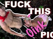 18 year old cowboy farmer wrestles, blows, eats ass, and fucks a nasty dirty little pig on his farm