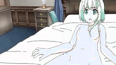 Two kinky girls caught in the act: Venus and her friends get their tight holes stuffed by tentacle monsters until they cum multiple times!