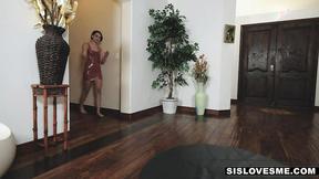 POV Stepsister Natalie Porkman wants 2 pork men