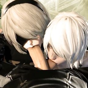 Nier 2b Best of Best Compilation with Sound 2019