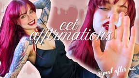 CEI Affirmations - Ginger Rae