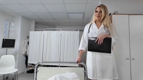 Sick? My ass! He fucks me like a man possessed in the treatment room!