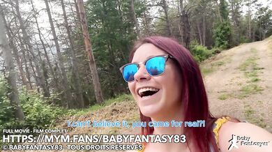 Babyfantasy83 POV gets railed by French slut at work cum dripping throat
