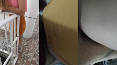 Fucked with a BIG ASS NEIGHBOR while HER HUSBAND IS NOT