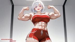 Worship My Muscles, Weak Worm!