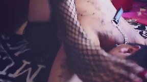 Pi femboy trampling on a scarred boy and being a dominatrix