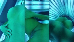 coucou, viens me rejoindre pendant ma seance solarium ou je te propose une ...