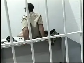 Randy cop getting fucked and creamed in hot fourway