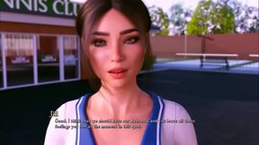 Jill the Tennis Star Fucks Hard in 3D Hentai Anime Adventure