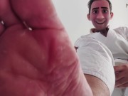 YES SENSEI! - FEET OF FURY - STOMPING AND KICKING MY STUDENTS COCK - KUNG FU NUTCRACKER - PART 2