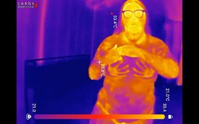 Sports Bra Try-on, Boob Bounce Tests, Naked Twerk Tease Thermal POV