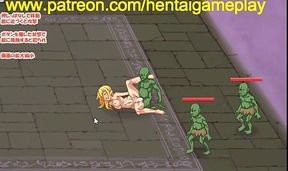 Goblin Men and Monsters Ravage Cute Girl in Fantasy Sex Game