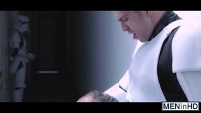 Luke Skywalker gets gangbanged and bathed in hot trooper cum