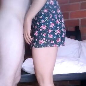 Stepsister was so hot and come to my room for a long fingering pussy until she gets and orgasm in her wet pussy