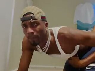 Getting fucked on the floor
