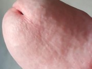 Pee hole with precum
