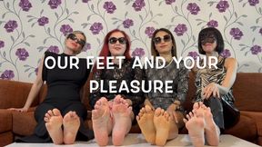 GEA DOMINA - POV: OUR FEET AND YOUR PLEASURE (MOBILE) - English and Italian speaking