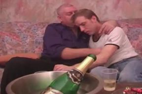 Ukranian Parent Guzzles And Breeds On Couch