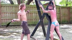 Handsome Luke Pleads For Mercy - Kaden Winters & Luke Stevens