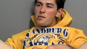Solo ass fingering and massive cock jerking by heartthrob Shane Allen