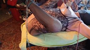 anal estim and tits torture blowjob