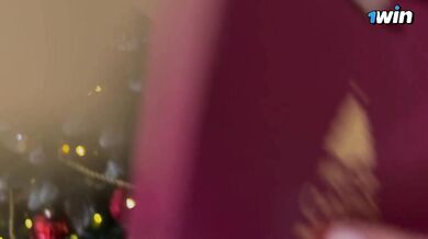 The best gift for Christmas is a blowjob from stepmom