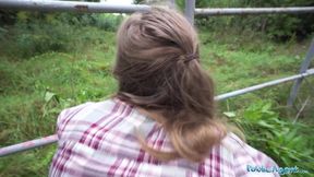 PUBLIC AGENT - Swedish Hitchhiker is a Fantastic FUCK