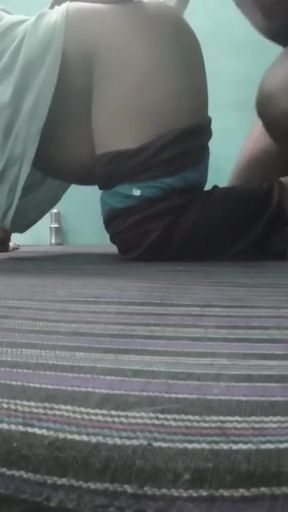 Thrilling moment from &quot;house owner fucked paying guest cum in pussy with clear audio&quot;