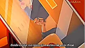 Adorable Anime Babe Gags on Huge Dick Then Pleads for Facial cumshot