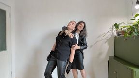 custom video teaching my student to arm scissorhold on her neck part 2