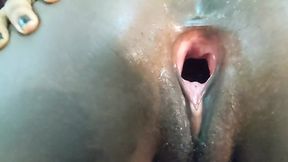 Big-titted blonde flashes it then gets her monstrous ass fucked in doggystyle