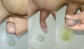 Desperate long and pleasant piss session big dick gay glory